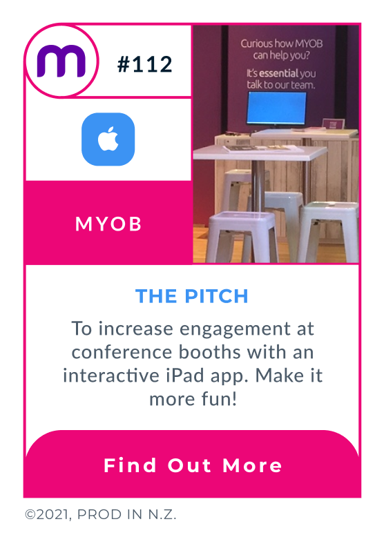 MYOB — Conference Kiosk App